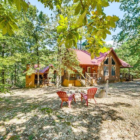 Broken Bow Rental Cabin With Hot Tub And Bar Dış mekan fotoğraf