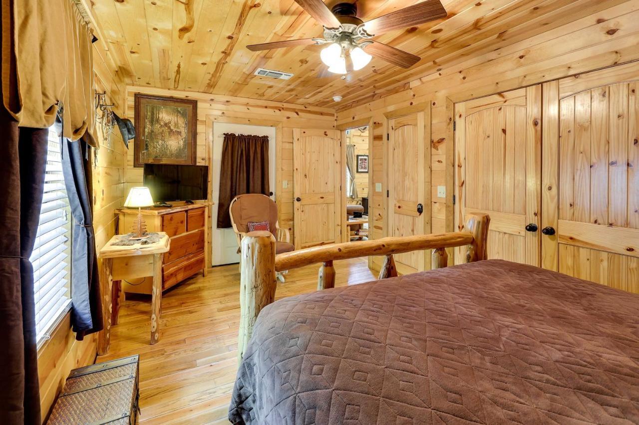 Broken Bow Rental Cabin With Hot Tub And Bar Dış mekan fotoğraf