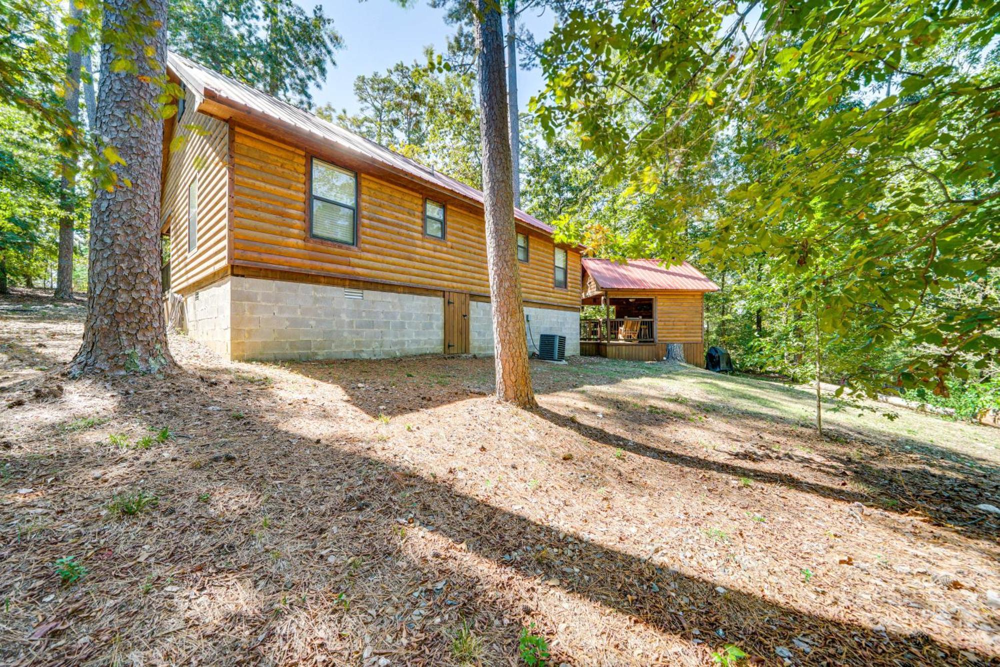 Broken Bow Rental Cabin With Hot Tub And Bar Dış mekan fotoğraf